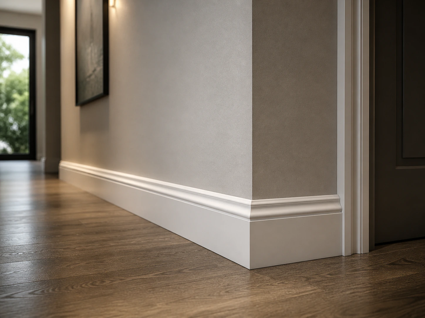 Sliding door and interior trim installation
