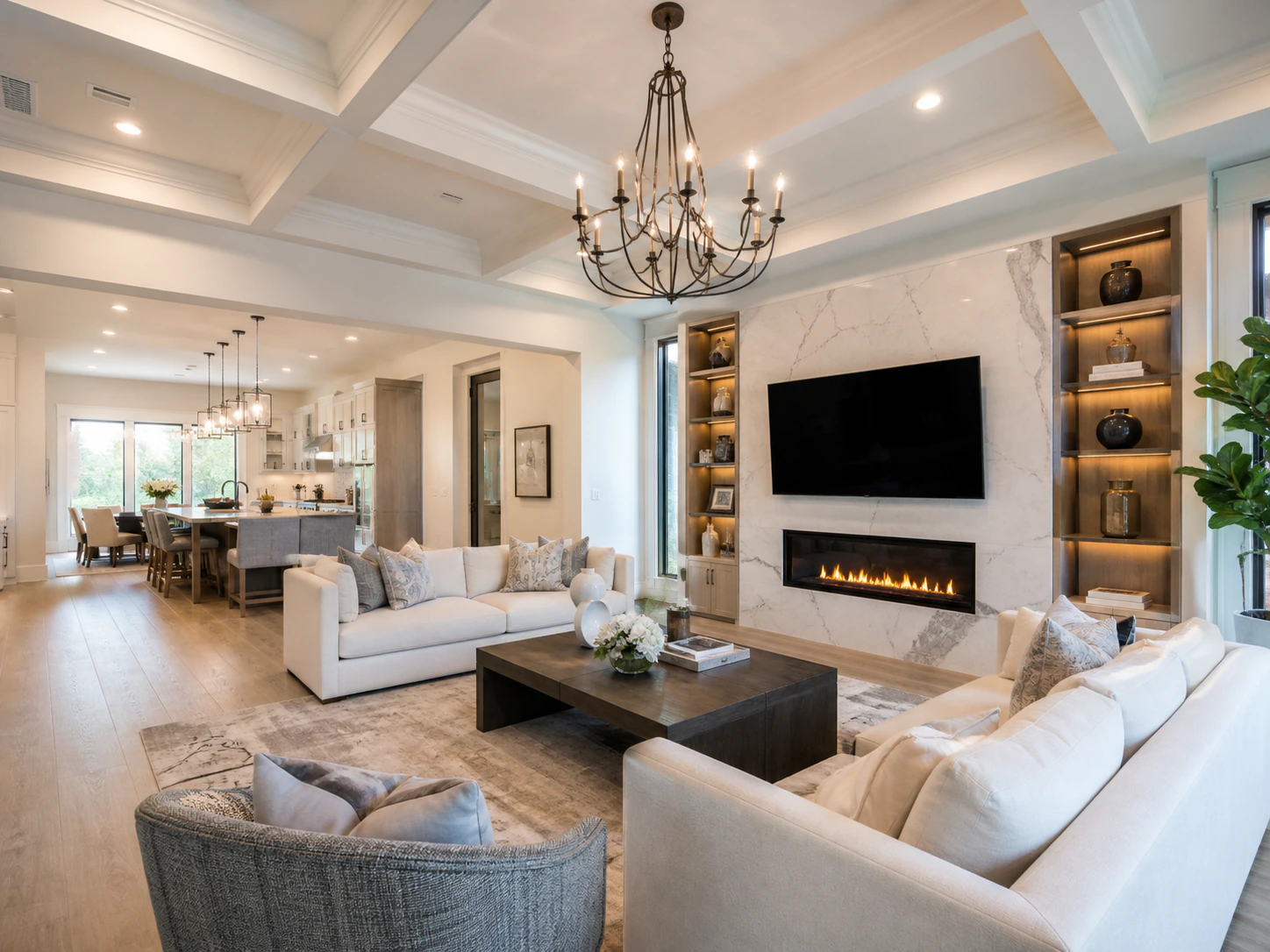 Remodeled interior