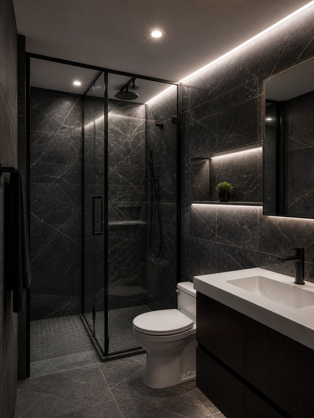 Bathroom after remodeling