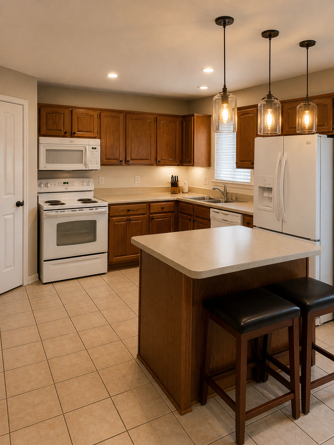 Kitchen before remodeling